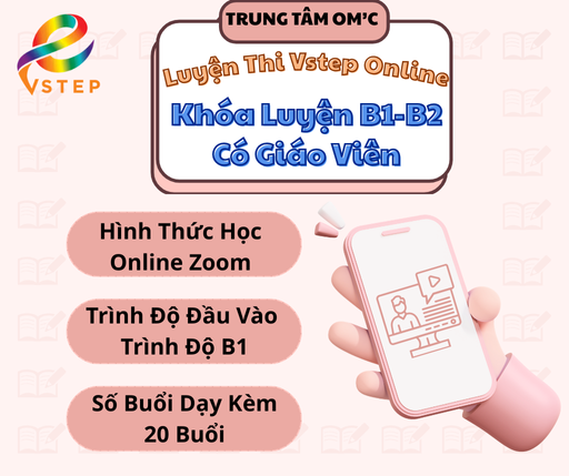 Khóa luyện B1 - B2 online có giáo viên