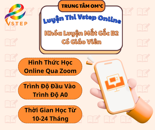 Khóa luyện mất gốc - B2 có giáo viên dạy kèm