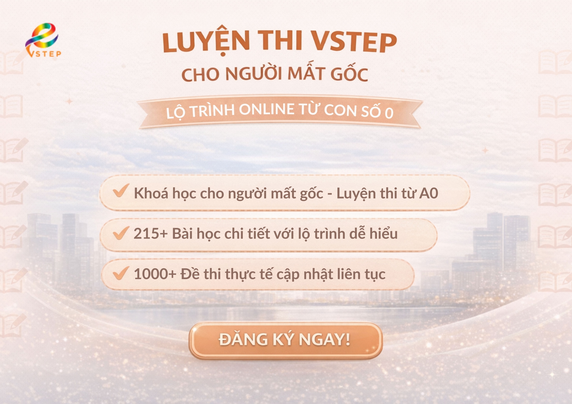 Khóa Luyện Mất Gốc Online – Luyện Thi VSTEP Hiệu Quả Cho Người Mới Bắt Đầu